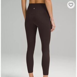 Espresso lululemon Align High-Rise Pant 25"